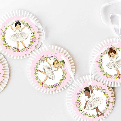 Ballerinas Rosette Banner