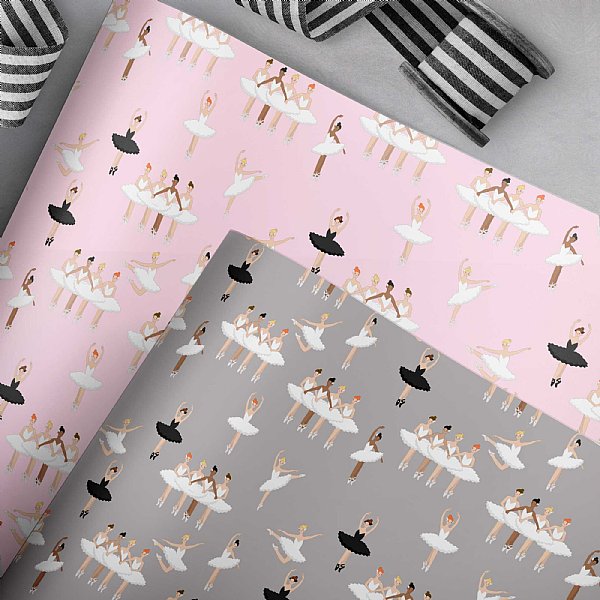Ballet Performance Night Collection Gift Wrap 