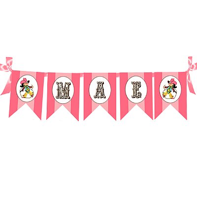 Rhinestone Cowgirl Double Pennant Banner