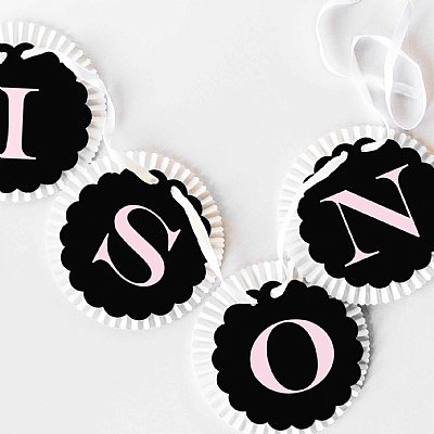 Fancy Affair Rosette  Banner