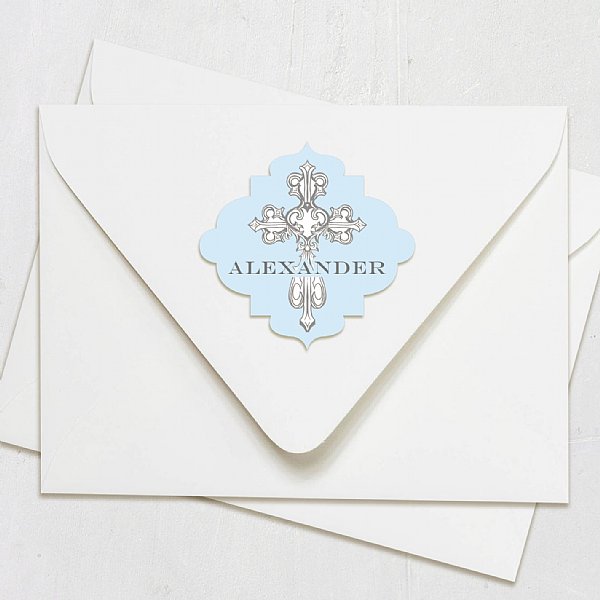  Blessing, Baptism Personalized Luxe Stickers