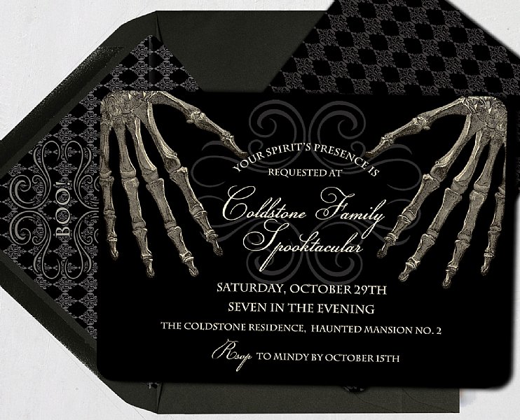 Bones Invitation