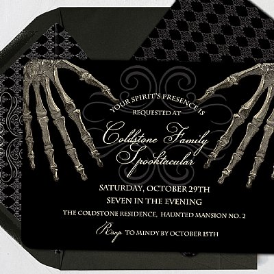 Bones Invitation