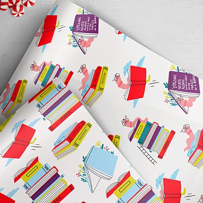 Bookworm Gift Wrap