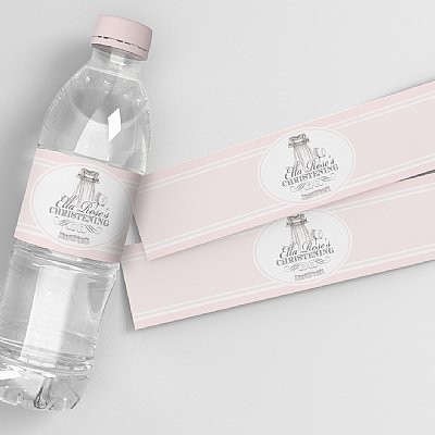 Blessing (Pink) Water Bottle Labels