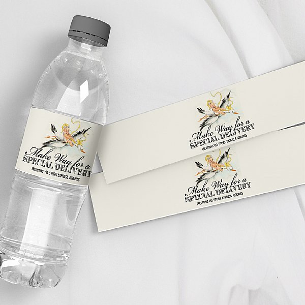 Incoming Water Bottle Labels 