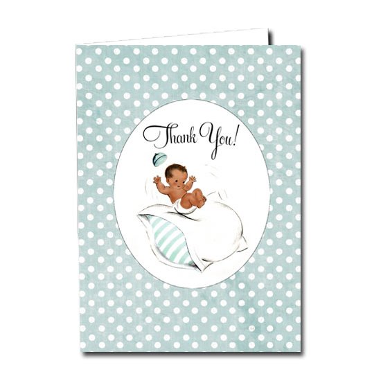 Bouncing Baby Thank You Notes