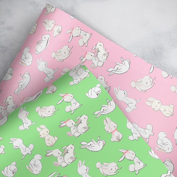 Bunny Gift Wrap Collection