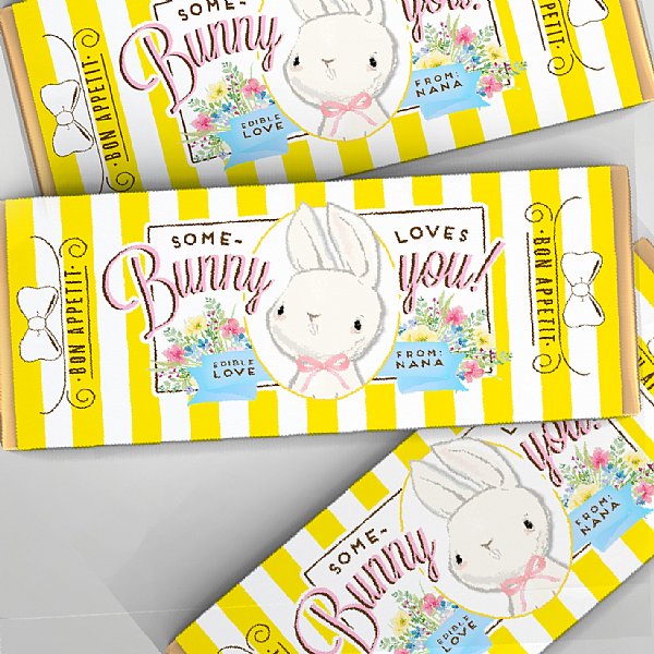 Easter Candy Bar Labels
