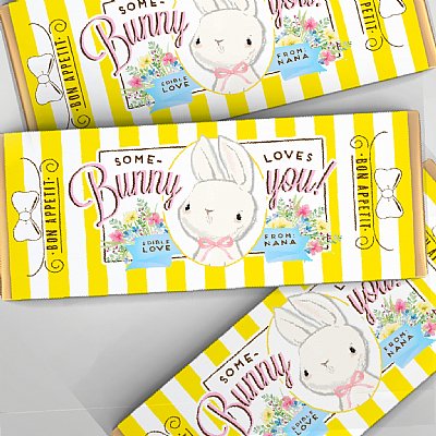 Easter Candy Bar Labels