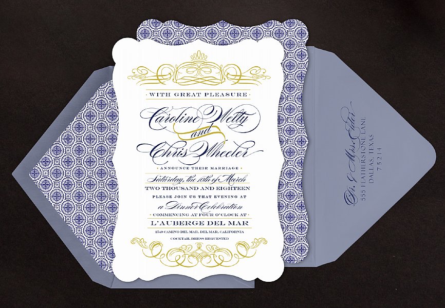 Caroline Collection Invitation