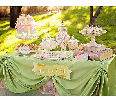 Princess and the Frog Chair Back Scroll Signs (Set of 6)