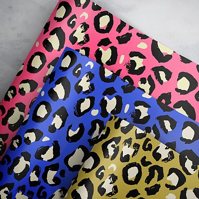 Leopard Print Gift Wrap