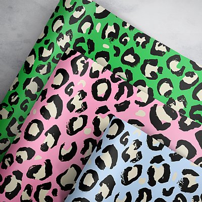 Leopard Print Gift Wrap