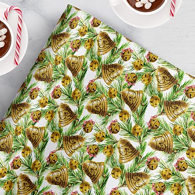 Christmas Bells Gift Wrap