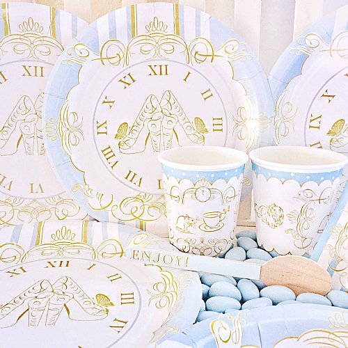 Cinderella Paper Dinner Plates 