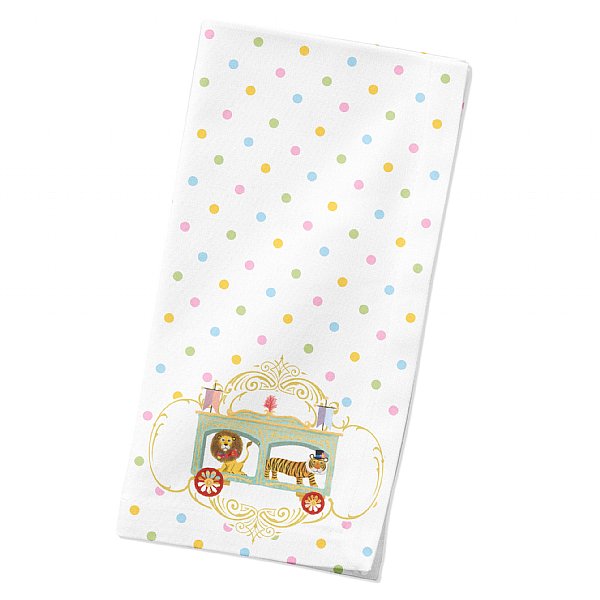 Circus Dinner Napkins, Set of 4 