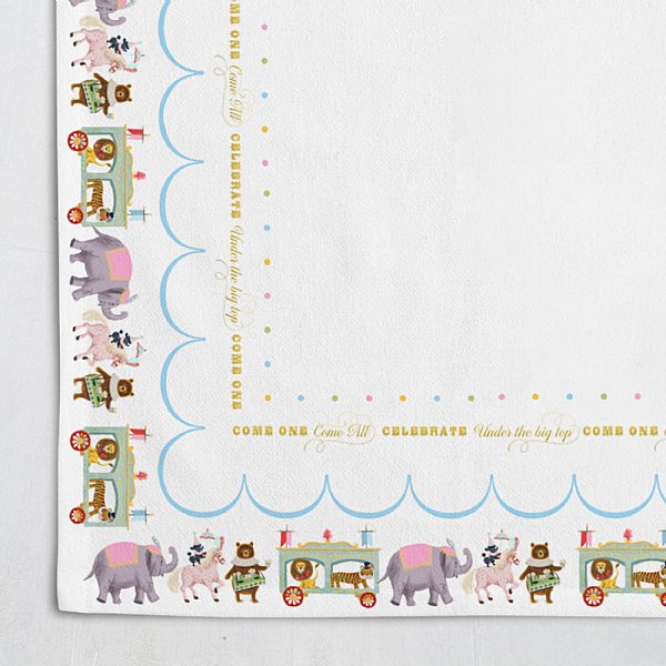 Circus Parade Tablecloth