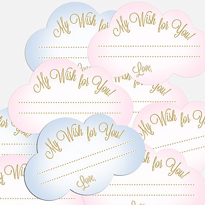 "My Wish for You" Cloud Sweet Memory Cards