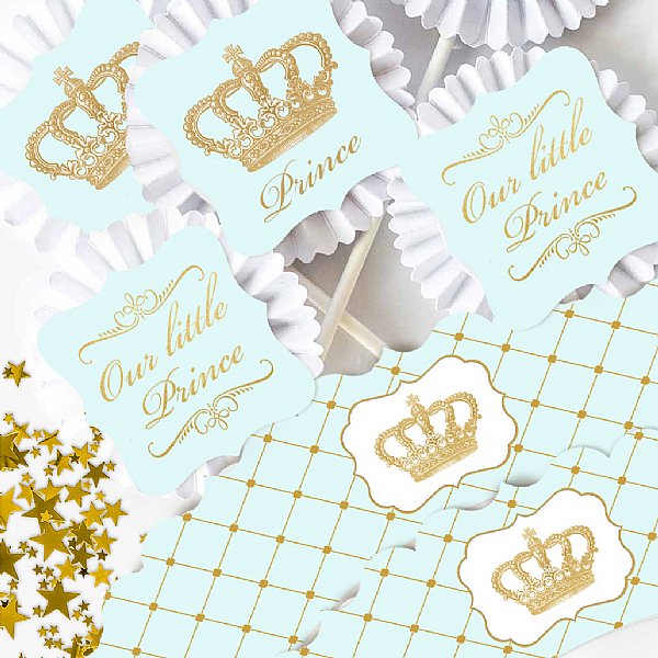 Crown Prince Cupcake Kit