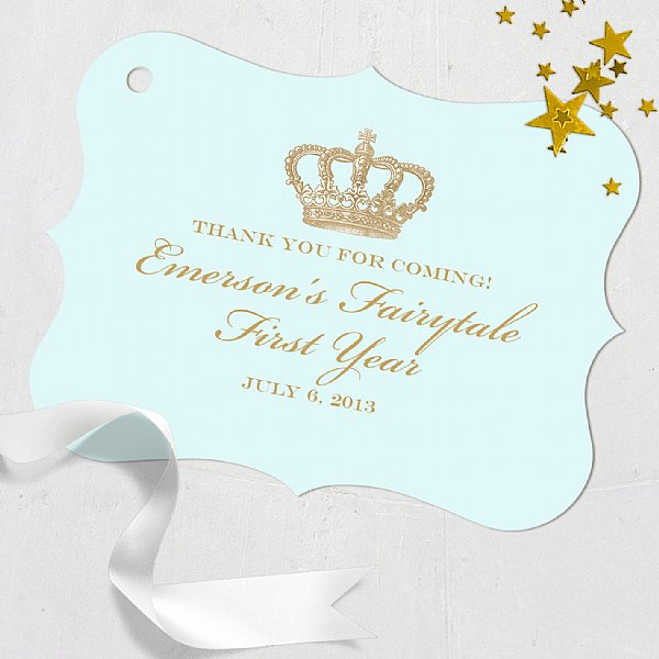 Crown Prince Luxe Favor Tags