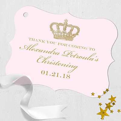 Crown Princess Luxe Favor Tags