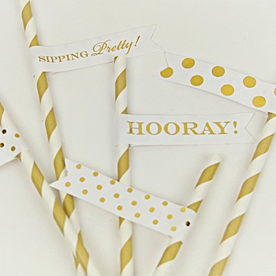 Gold Crown Straw Pennant Kit