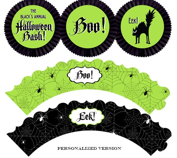 Halloween Bash Cupcake Kit