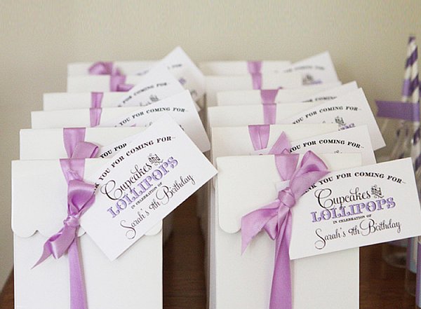 Cupcake Queen Favor Tags