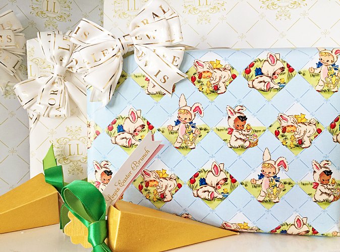 KinderEaster Gift Wrap