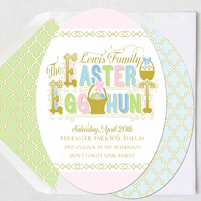 Easter Egg Hunt Invitation