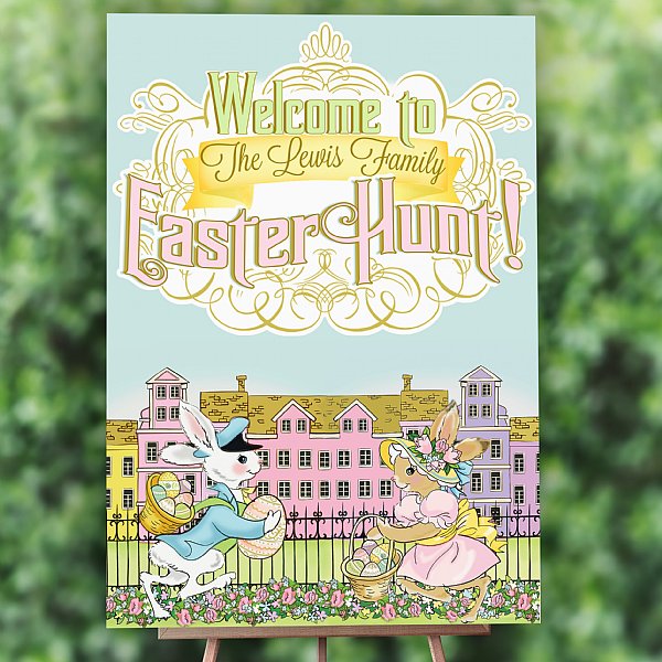 Personalized Easter Hunt Print