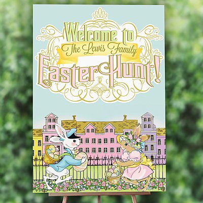 Personalized Easter Hunt Print