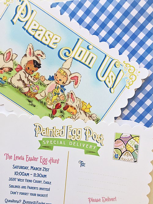 KinderEaster Invitation Set