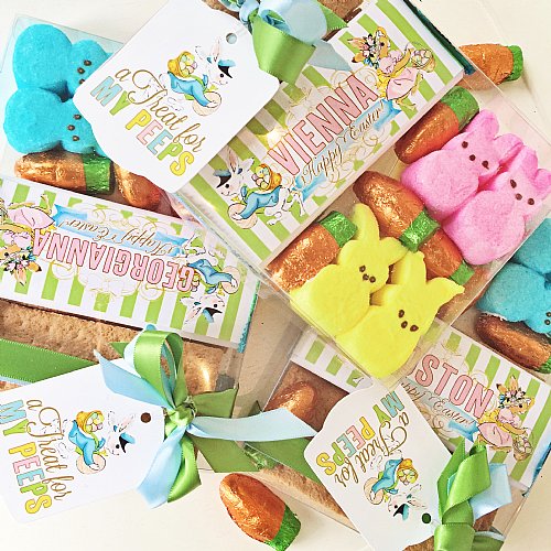 Easter Personalized Candy Bar Labels