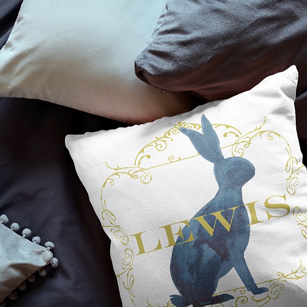 Personalized Easter Spring Frost Pillow