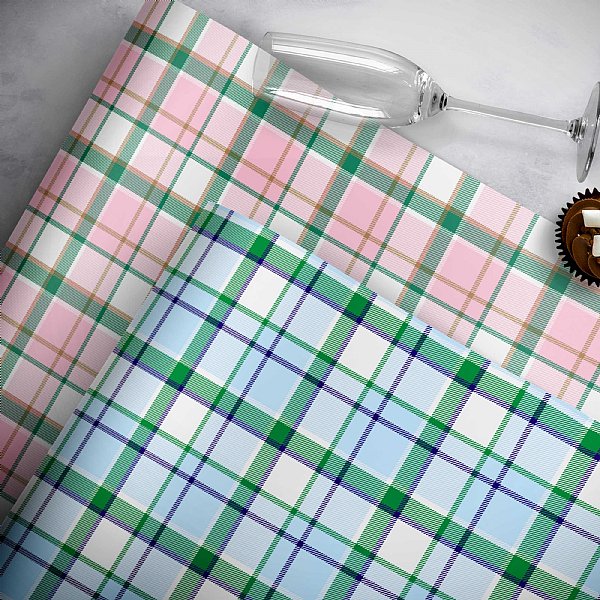 Equestrian Plaid Collection Gift Wrap 
