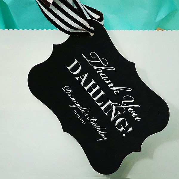 Audrey Dahling! Luxe Favor Tags 