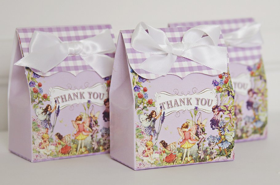 Pixie Fairy Favor Boxes