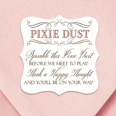 Pixie Dust Poem Luxe Small Stickers