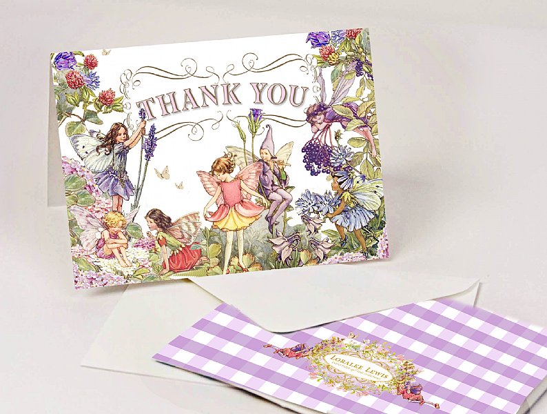  Pixie Fairy Thank You Notes