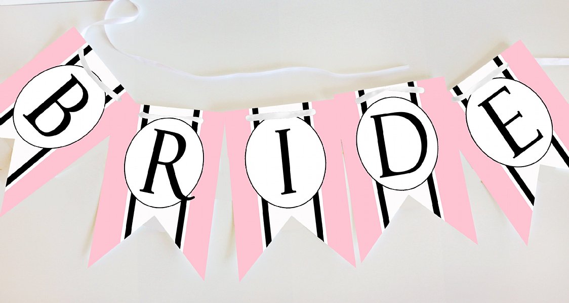 Fancy Affair Double Pennant Banner