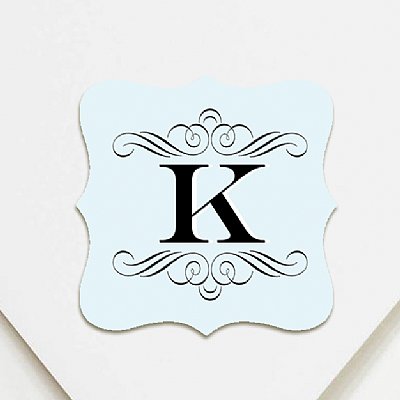 Fancy Ladies Monogram Luxe Stickers