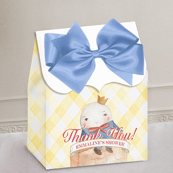 Nursery Rhyme Personalized Favor Box Set 