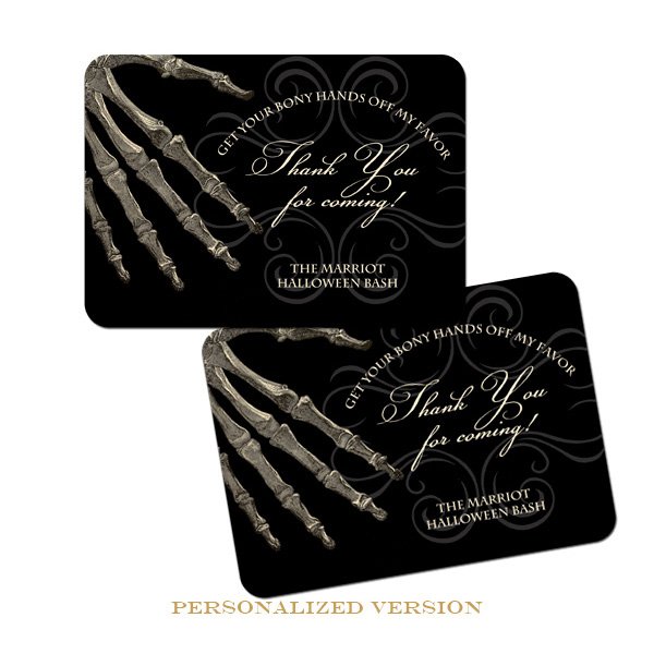 Bones Large Favor Tags