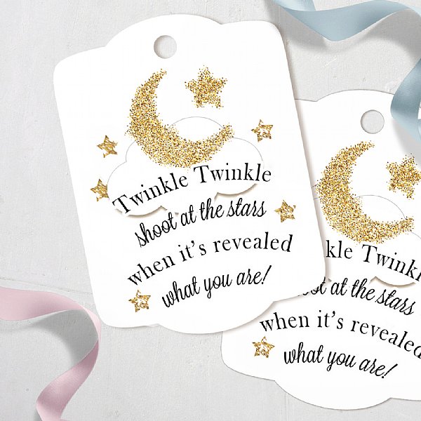 Twinkle Little Star Large Favor Tags