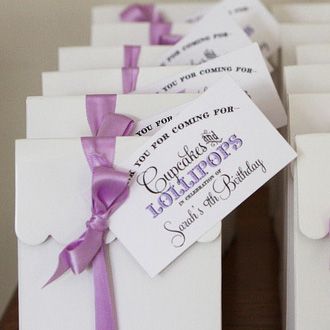 Cupcake Queen Favor Tags