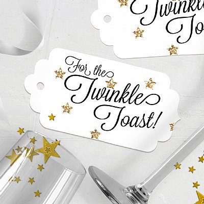 Twinkle Little Star Small Favor Tags