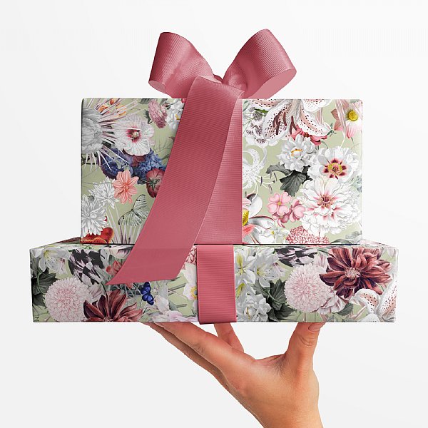 Flower Explosion Gift Wrap 