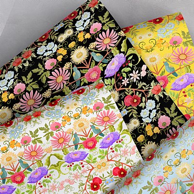 Flower Garden Collection Gift Wrap